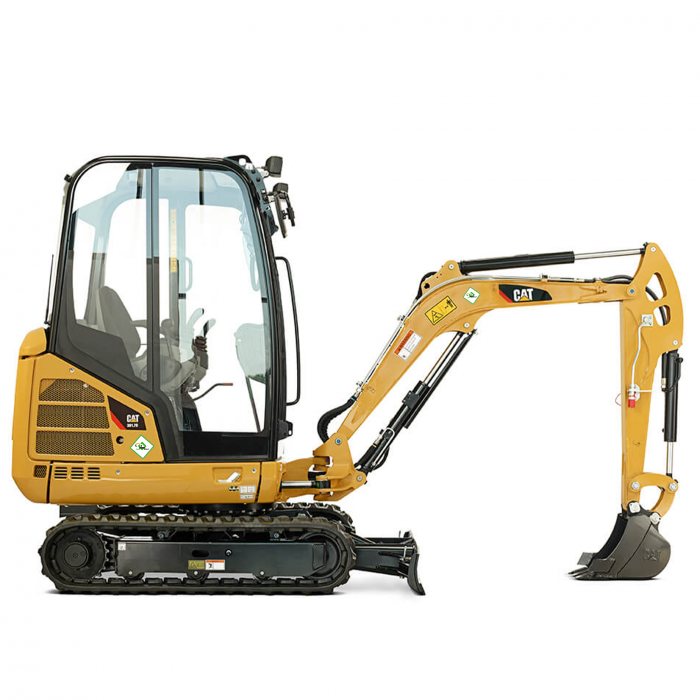 Pelle CAT 301.7 - Location